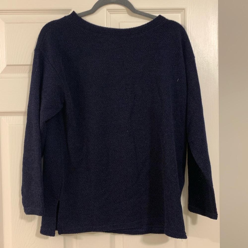 Navy sweater